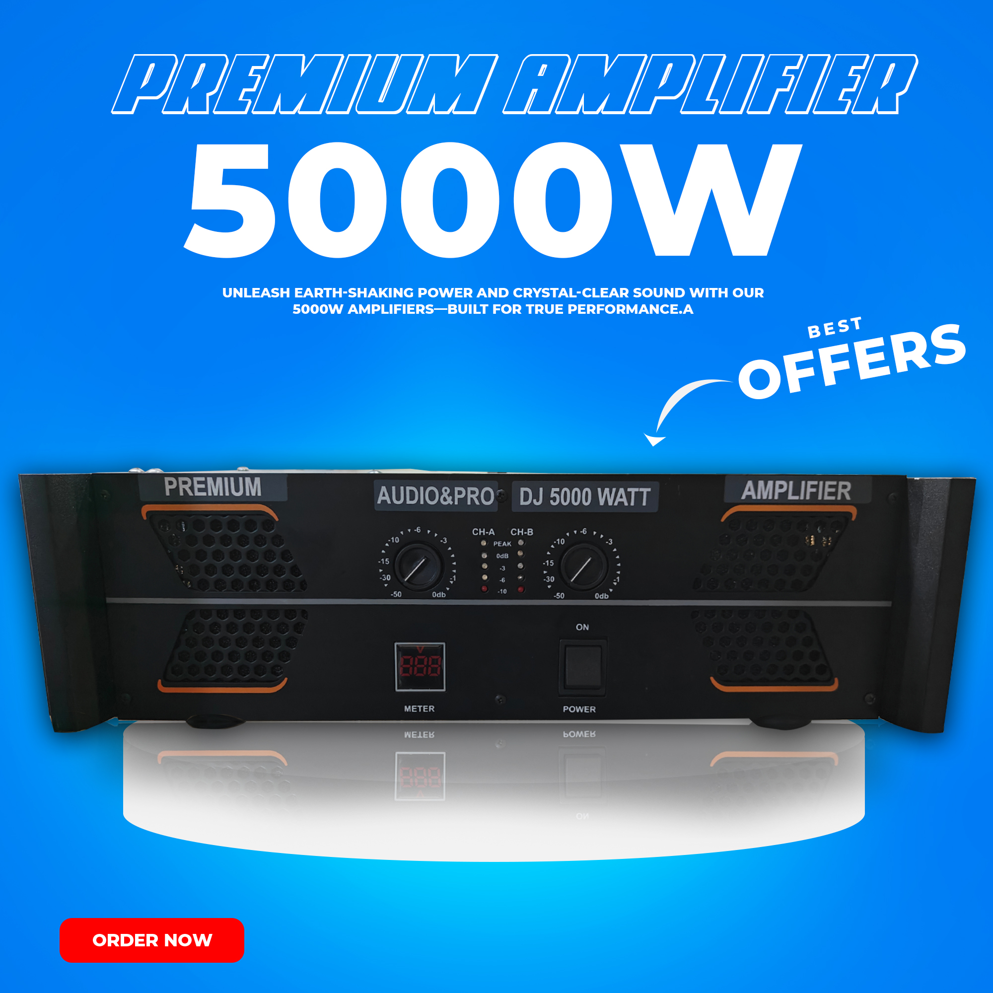 5000 Watt Amplifier