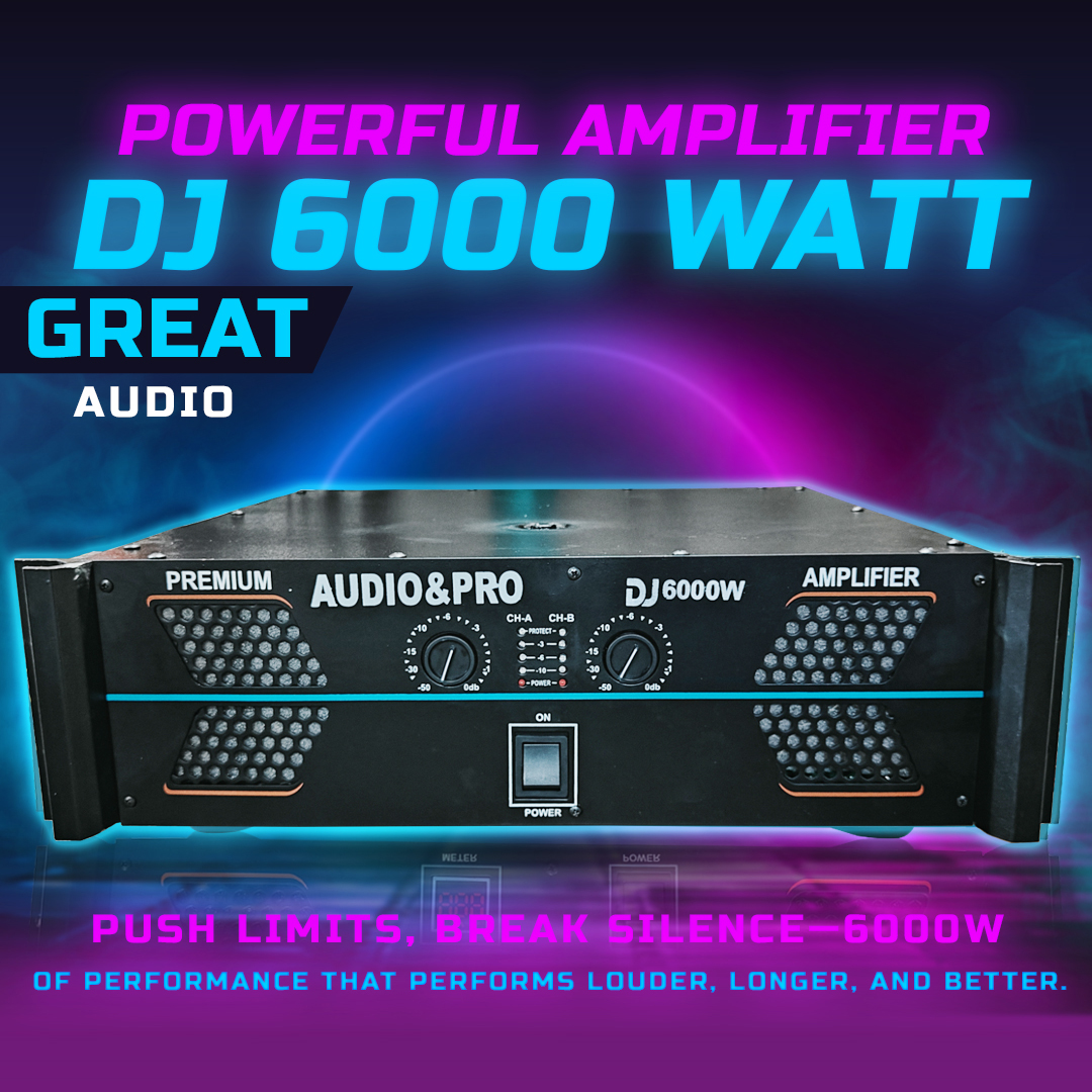 6000 WATT AMPLIFIER